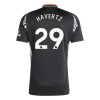 Virallinen pelipaita Arsenal Havertz 29 Vieras 2024-25 Lyhythihainen - Lasten ( + Lyhyet housut )